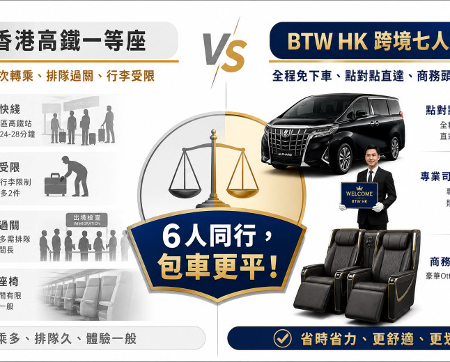 為什麼 BTW 灣區智行平台跨境包車與市場價格比較，不是最低的？深港中港車司機成本與合規陷阱大公開